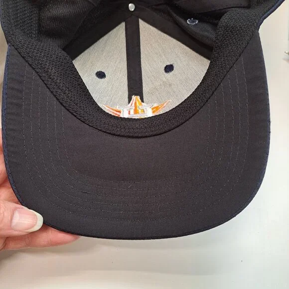 Houston Astros MLB Team Cap Hat Embroidered Logo Adjust Strap OSFM Blue Star - Picture 10 of 11